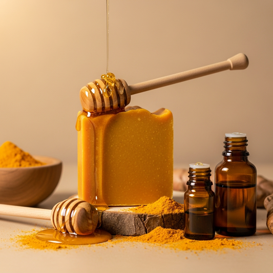 Jabón Artesanal de Cúrcuma